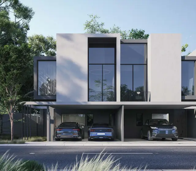 3-Bedroom Corner/End Townhouse — Layan render